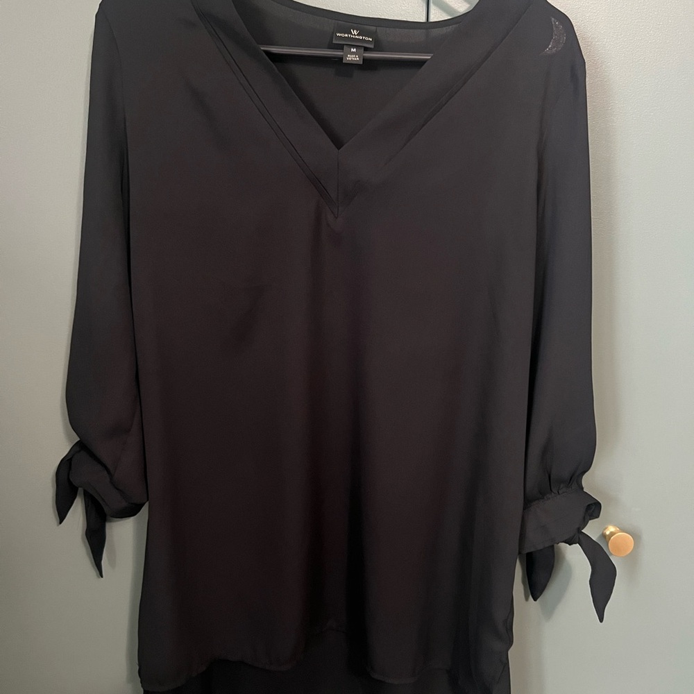 Black 3/4 Blouse